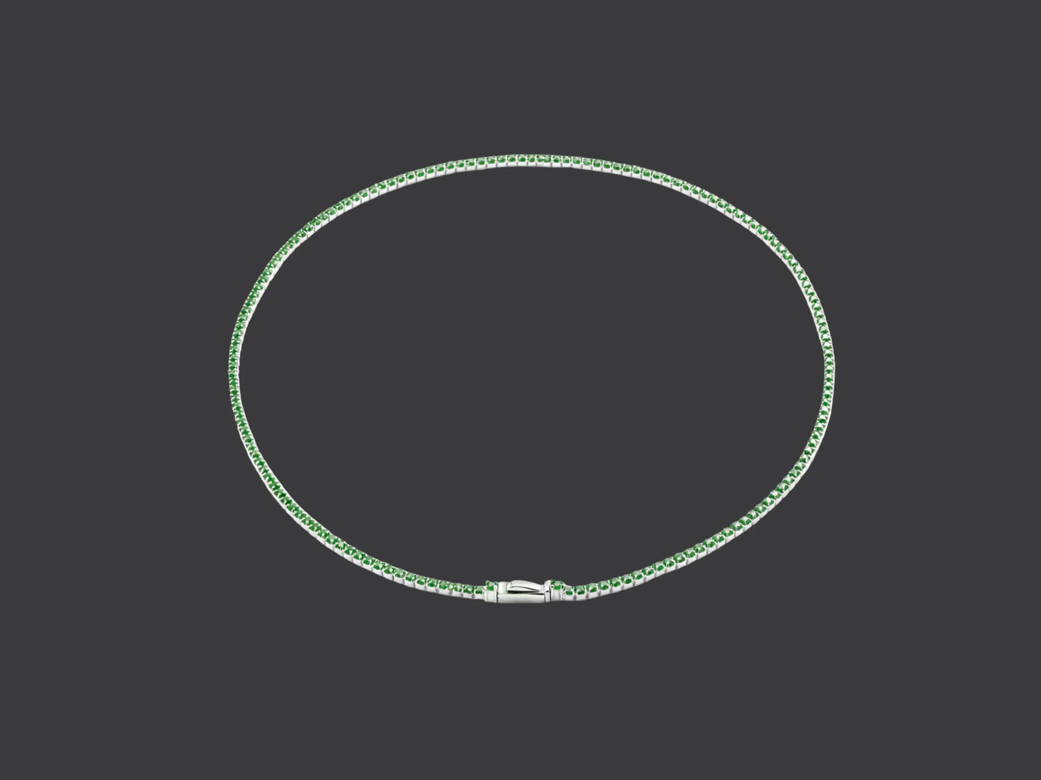 Eterna Tennis Necklace